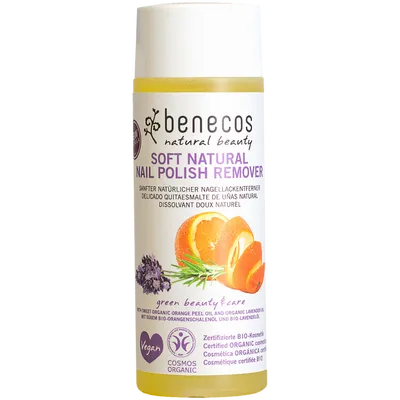 Benecos Soft Natural Nail Polish Remover (Zmywacz bez acetonu do paznokci)