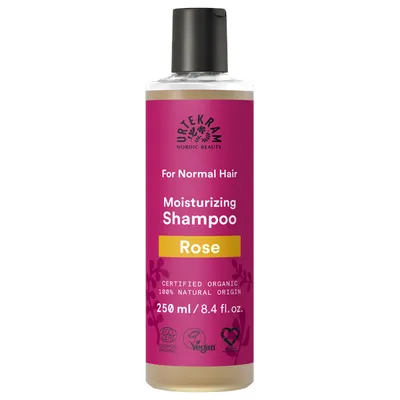 Urtekram Rose Shampoo for Normal Hair (Szampon z różą do normalnych włosów (nowa wersja))