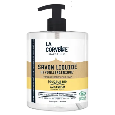 La Corvette Savon Liquide Hypoallergenique (Mydło w płynie naturalne hipoalergiczne)