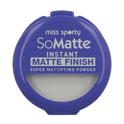 Miss Sporty So Matte, Instant Matte Finish, Super Mattifying Powder (Puder transparentny)
