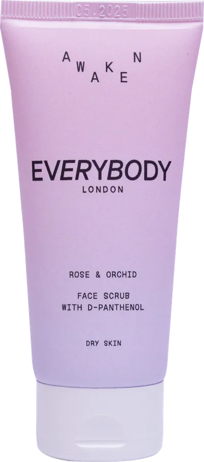 EveryBody London Awaken, Rose & Orchid Face Scrub (Peeling do twarzy)