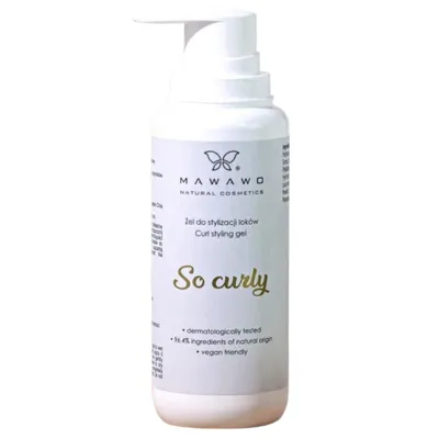 Mawawo Natural Cosmetics Curl Styling Gel `So curly` (Żel do stylizacji loków)