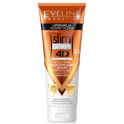 Eveline Cosmetics Slim Extreme 4D, Intensywnie wyszczuplające serum remodelujące