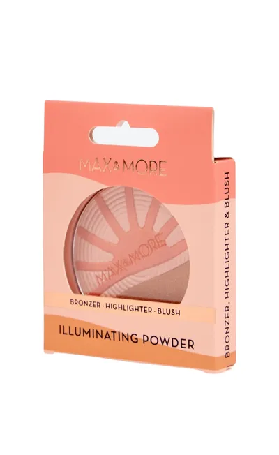Max & More Illuminating Powder (Puder do konturowania twarzy)