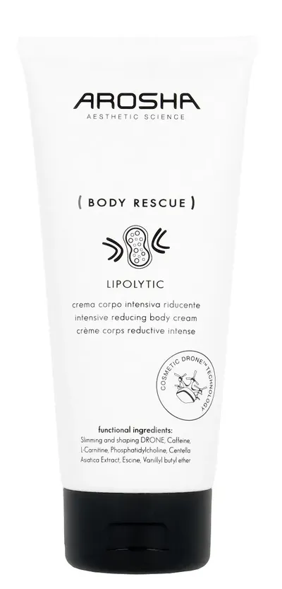 Arosha Body Rescue, Lipolytic, Intensive Reducung Body Cream (Intensywnie wyszczuplający krem do ciała)