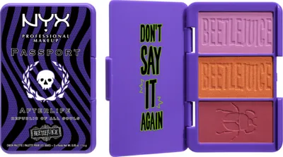 NYX Professional Makeup Beetlejuice, Cheek Palette (Paleta różów)