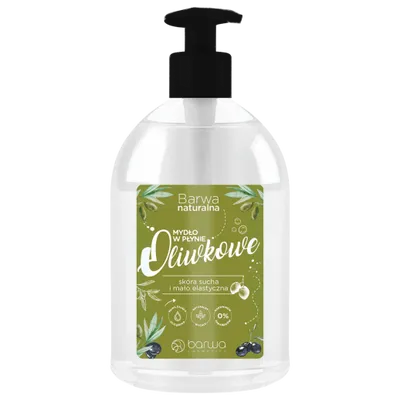 Barwa Naturalna, Oliwkowe mydło w płynie