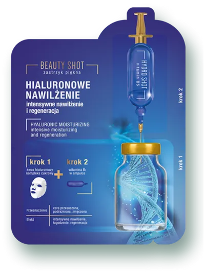 Beauty Shot Maska do twarzy `Hialuronowe nawilżenie`