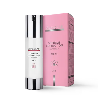 DermicLAB ZEN, Supreme Correction Day Cream SPF 15 (Krem z ekstraktem z komórek macierzystych czerwonego ryżu na dzień)