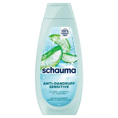 Schauma Anti-Dandruff Sensitive, Calming Shampoo with Aloe Vera (Przeciwłupieżowy szampon do włosów z aloesem)