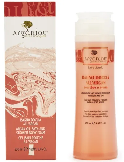 Arganiae Argan, Bath and Shower Gel (Argan, Płyn do kąpieli)
