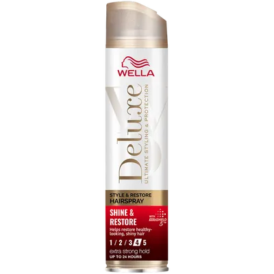 Wella Deluxe, Shine & Restore Hairspray (Lakier do stylizacji włosów)