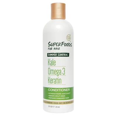 Petal Fresh Pure Superfoods, Damage Control, Conditioner (Wzmacniająca odżywka do włosów zniszczonych z jarmużem)