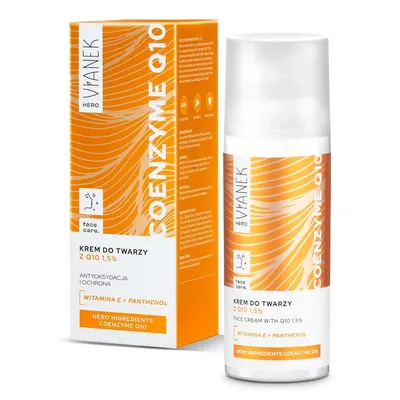 Vianek Hero, Coenzyme Q10, Krem do twarzy z Q10 1,5%