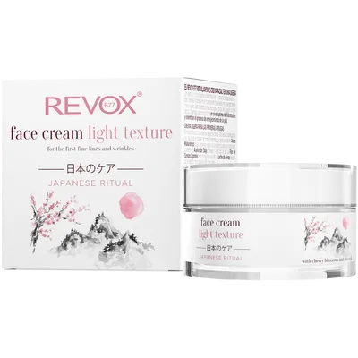 Revox Japanese Ritual,  Face Cream Light Texture (Przeciwzmarszczkowy krem do twarzy)