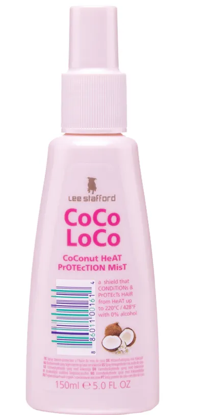Lee Stafford Coco Loco, Heat Protection Mist (Kokosowa mgiełka termoochronna)