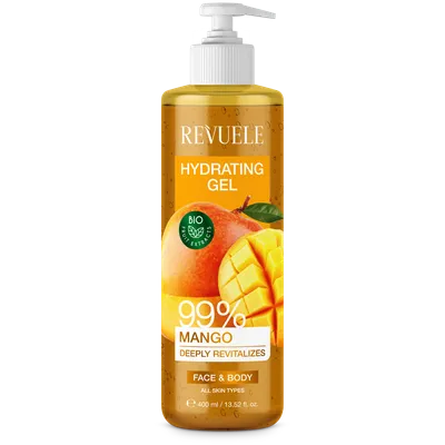 Revuele Hydrating Gel 99% Mango Deeply Revitalizes Face & Body (Nawilżający żel do twarzy i ciała `Mango`)