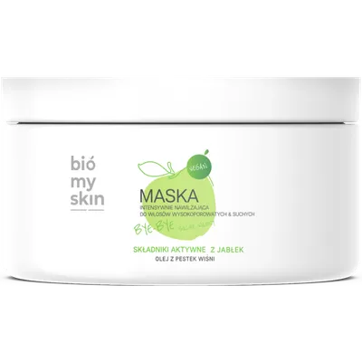 Bio My Skin Maska intensywnie nawilżająca do włosów wysokoporowatych i suchych