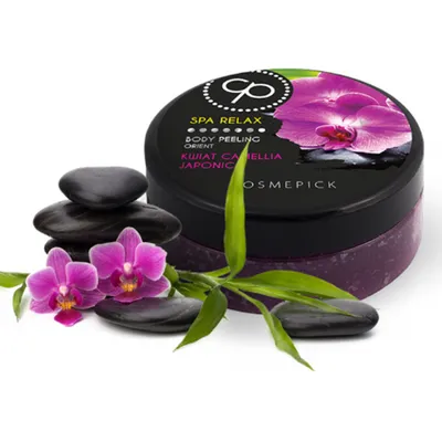 Cosmepick Spa Relax, Body Peeling Orient (Odprężający peeling do ciała z kamelią japońską)