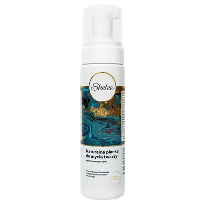 Shelee Naturalna pianka do mycia twarzy z biofermentem 10%