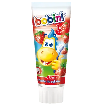 Bobini Pasta do zębów od 1 roku życia
