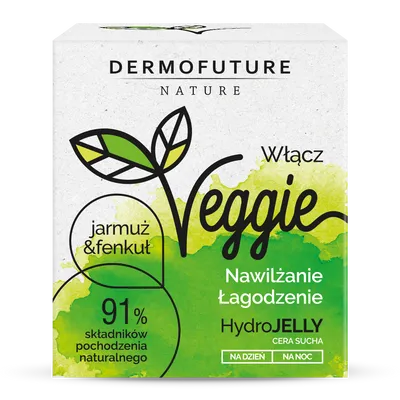 Dermofuture Precision Veggie, Hydrojelly żel-krem `Jarmuż i fenkuł`