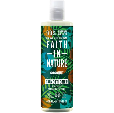 Faith In Nature Coconut Conditioner (Odżywka z organicznym olejkiem kokosowym do wszystkich rodzajów włosów)