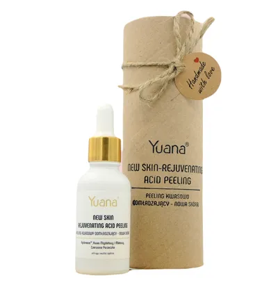 Yuana New Skin, Rejuvenating Acid Peeling (Nowa skóra, Naturalny peeling kwasowy odmładzający)
