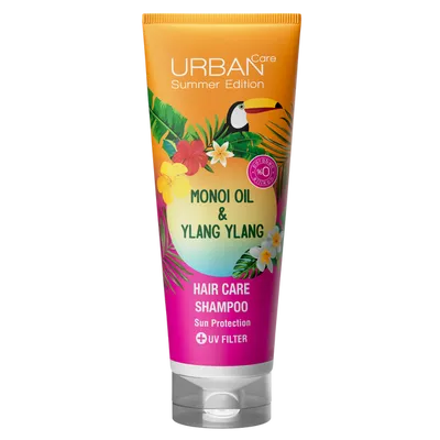 Urban Care Summer Edition, Monoi Oil & Ylang Ylang Hair Care Shampoo (Ochronny szampon do włosów)