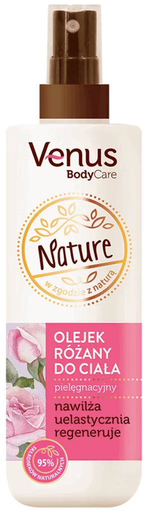 Venus Nature, BodyCare, Pielęgnacyjny olejek różany do ciała