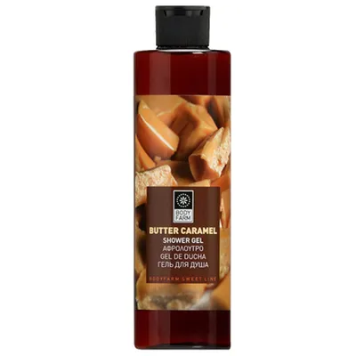Body Farm Mild Shower Gel with Butter Caramel (Delikatny żel pod prysznic z maślanym karmelem)