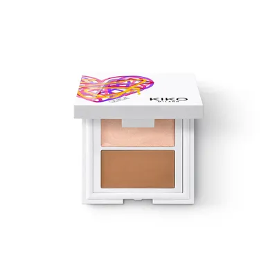 Kiko Milano Street Heart, Lumicontour Face Palette (Paleta do konturowania)