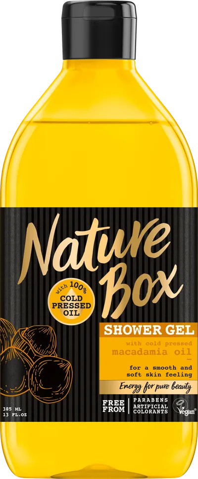 Nature Box Pielęgnacyjny żel pod prysznic z olejem makadamia