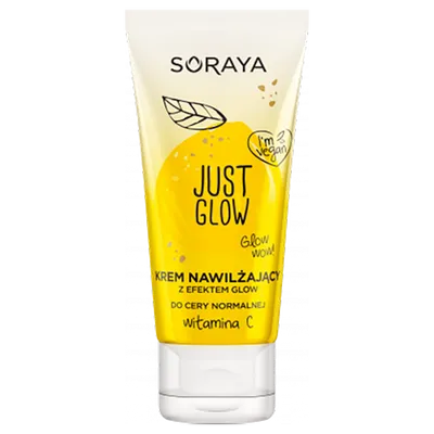Soraya Just Glow, Krem nawilżający do cery normalnej z witaminą C