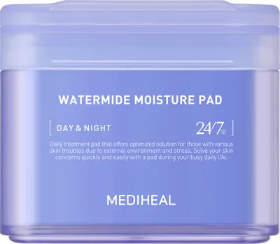 Mediheal Watermide Moisture Pad (Nawilżające płatki do twarzy)