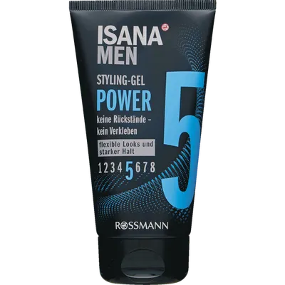 Isana Men, Styling Gel Power (Żel do stylizacji włosów dla mężczyzn)