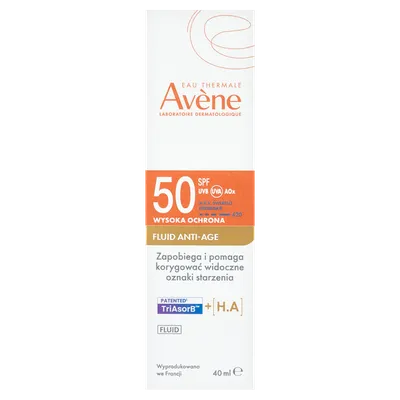 Eau Thermale Avène Anti-Age Fluid SPF50 (Fluid przeciwsłoneczny anti-age SPF50)