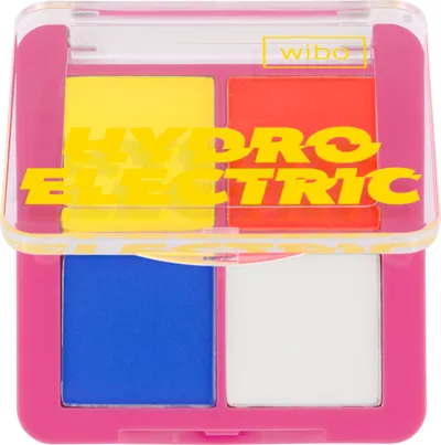 Wibo Hydro Electric, Palette of Eyeliners (Paleta neonowych eyelinerów do oczu i twarzy aktywowanych wodą)