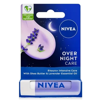 Nivea Overnight Care, Pielęgnująca pomadka do ust na noc