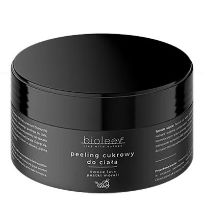 Bioleev Peeling cukowy do ciała `Owoce lata i pestki moreli `
