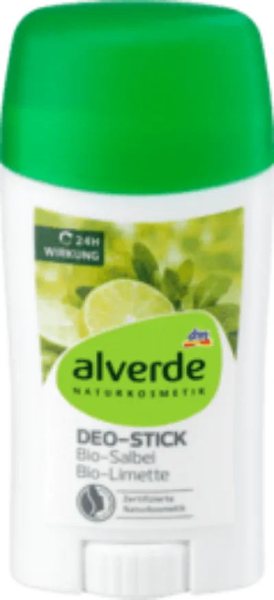 Alverde Deo-stick Bio-Salbei & Bio-Limette (Dezodorant w sztyfcie)