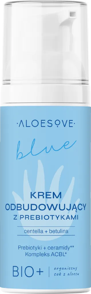 Aloesove Blue, Krem odbudowujący z prebiotykami