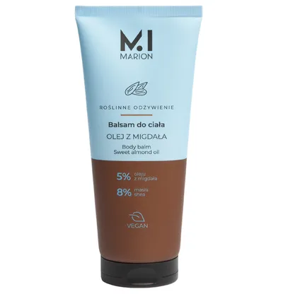 MI Marion Sweet Almond Oil Body Balm (Roślinne Odżywienie, Balsam do ciała z olejem z migdała)