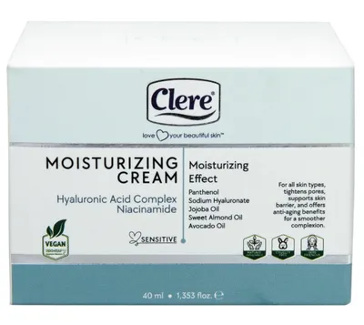 Clere Moisturizing Cream (Nawilżający krem do twarzy)
