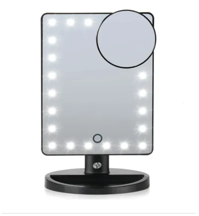 Rio Beauty 24 LED Touch Dimmable Makeup Mirror (Przyciemniane lusterko do makijażu)