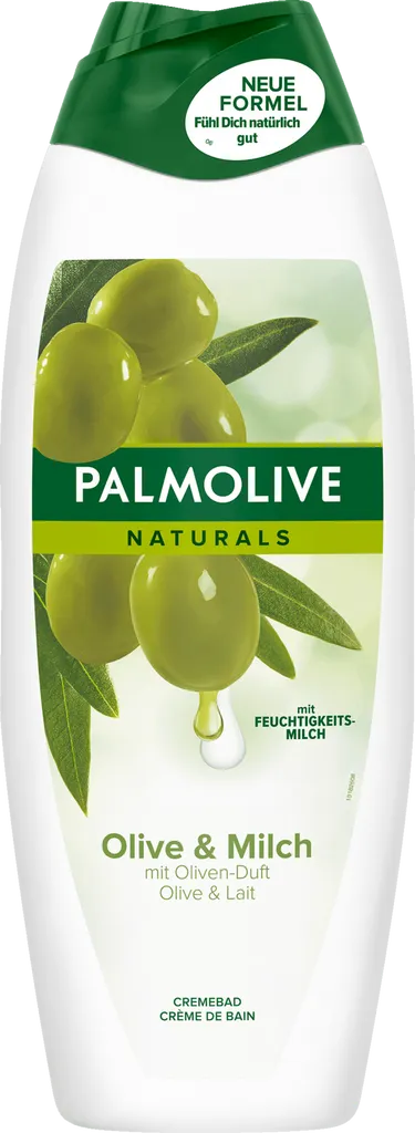 Palmolive Naturals, Kremowy żel pod prysznic i do kąpieli `Oliwka` (nowa formuła)