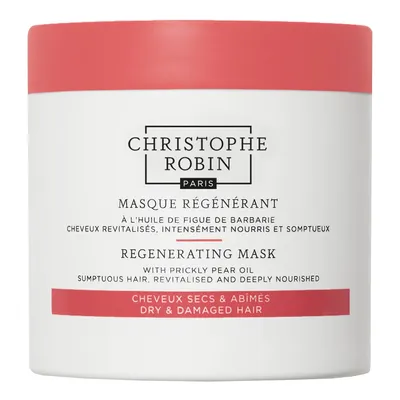Christophe Robin Regenerating Mask with Prickly Pear Olil  (Maska regenerująca z olejem z opuncji figowej)