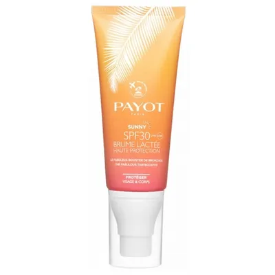 Payot Sunny  Brume Lactée Sunny Haute Protection Fabulous Tan-Booster Face And Body SPF 30 (Przeciwsłoneczny krem do twarzy i ciała z filtrem SPF 30)