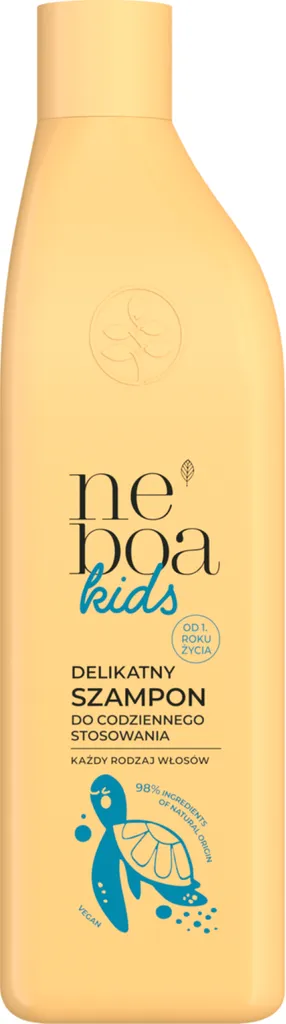 Neboa Kids, Delikatny szampon do codziennego stosowania