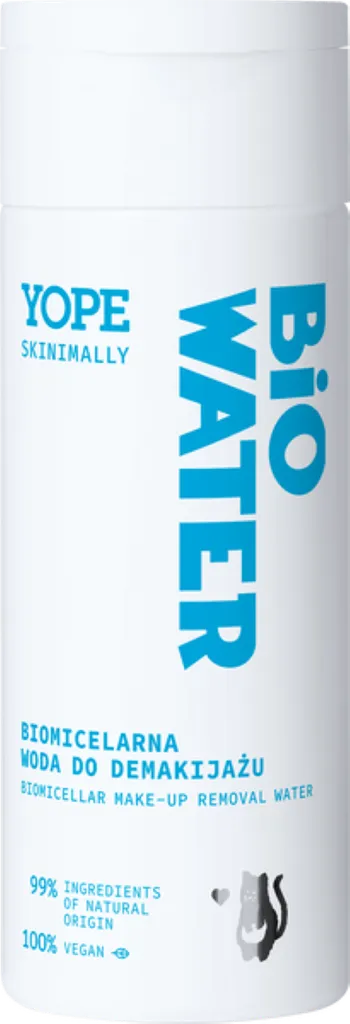 Yope Skinimally, Bio Water, Biomicelarna woda do demakijażu
